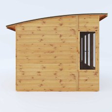 10x8 Mercia Helios Summerhouse - side view showing side window