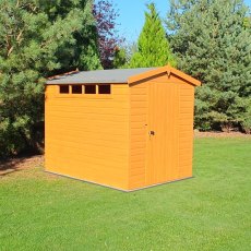 Shire Security Professional Shed - In situ with door closed