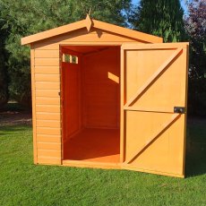 Shire Security Professional Shed - In situ with door open