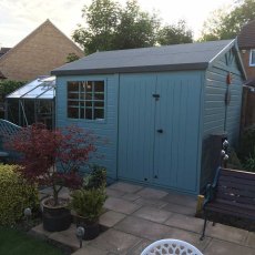 Shire Mammoth Professional Apex Shed - painted version customer image