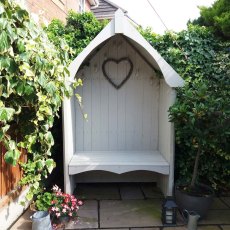 Shire Balsam Arbour - Painted by Customer- White