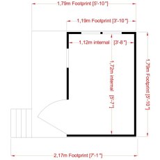 Shire Command Post Tower Playhouse - Base plan