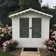 Shire Avance Summerhouse - Customer image painted in white