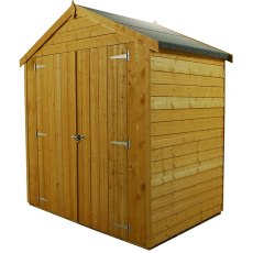 4 x 6 Overlap Windowless Shed with Double Doors