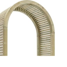Grange Contemporary Garden Arch - isolated view of roof