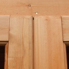 Shire Oatland Summerhouse - Detail fo joinery