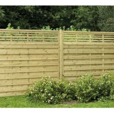 6ft High (1800mm) Forest Europa Kyoto Fence Panels