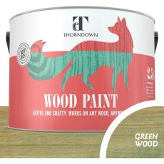 Thorndown Wood Paint 2.5 Litres - Green Wood- Pot shot