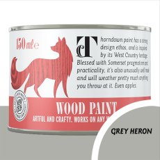 Thorndown Wood Paint 150ml - Grey Heron - Pot shot