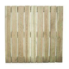 Forest Patio Deck Tile 90x90cm - Pack of 4 - Side view