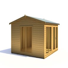 8x8 Shire Mayfield Summerhouse - Side Angle View