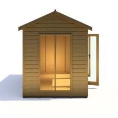12x6 Shire Mayfield Summerhouse - side view