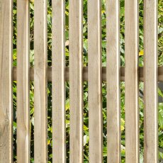 Forest 6x6 Pressure Treated Vertical Slatted Garden Screen Panel - Screen Slats