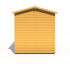 10x6 Shire Lewis Professional Reverse Apex Shed Door In Right Hand Side - isolated side view