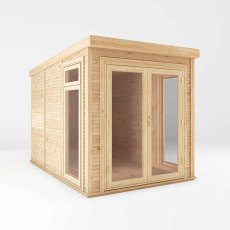 2.00mx3.00m Mercia Self Build Insulated Garden Room - isolated with doors closed