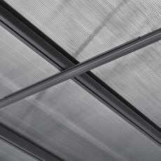 10 x 16 Kingston Aluminium Curved Carport - roof