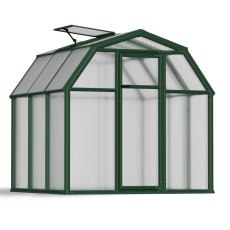 6x6 Palram Canopia EcoGrow Greenhouse - isolated angle view