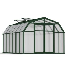 8x12 Palram Canopia Hobby Gardener Greenhouse - isolated angle view