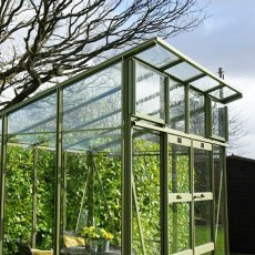 8 x 8 Elite The Edge 800 Pent Greenhouse - view of top part of greenhouse