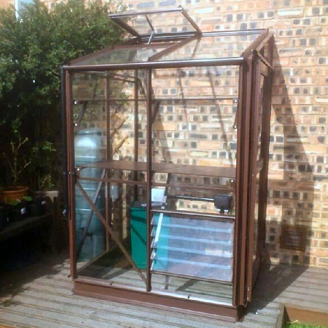 Elite Windsor Coloured Lean To Greenhouse Package