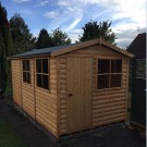 Customer Photo 1 - Bespoke Bison with Optonal Log Lap Pattern Walls