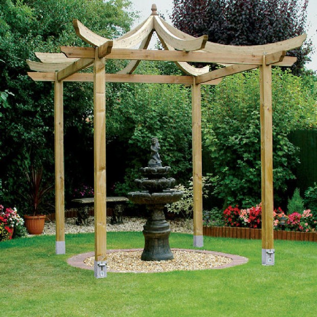 The Grange Japanese Pergola