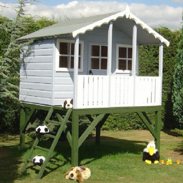 Shire Stork Playhouse Including Platform