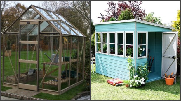 The Differences Between Potting Sheds And Greenhouses