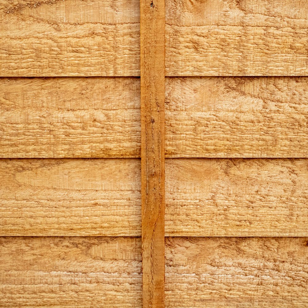 Timber Lapping Panel 3ft High (0.9m) Forest Heritage Lap Fence Panel - elbec garden buildings