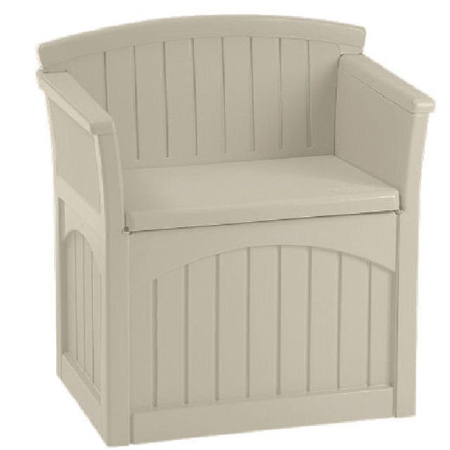 Suncast Storage Seat (117 Litres) elbec garden buildings