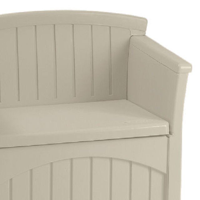 Suncast Storage Seat (117 Litres) elbec garden buildings