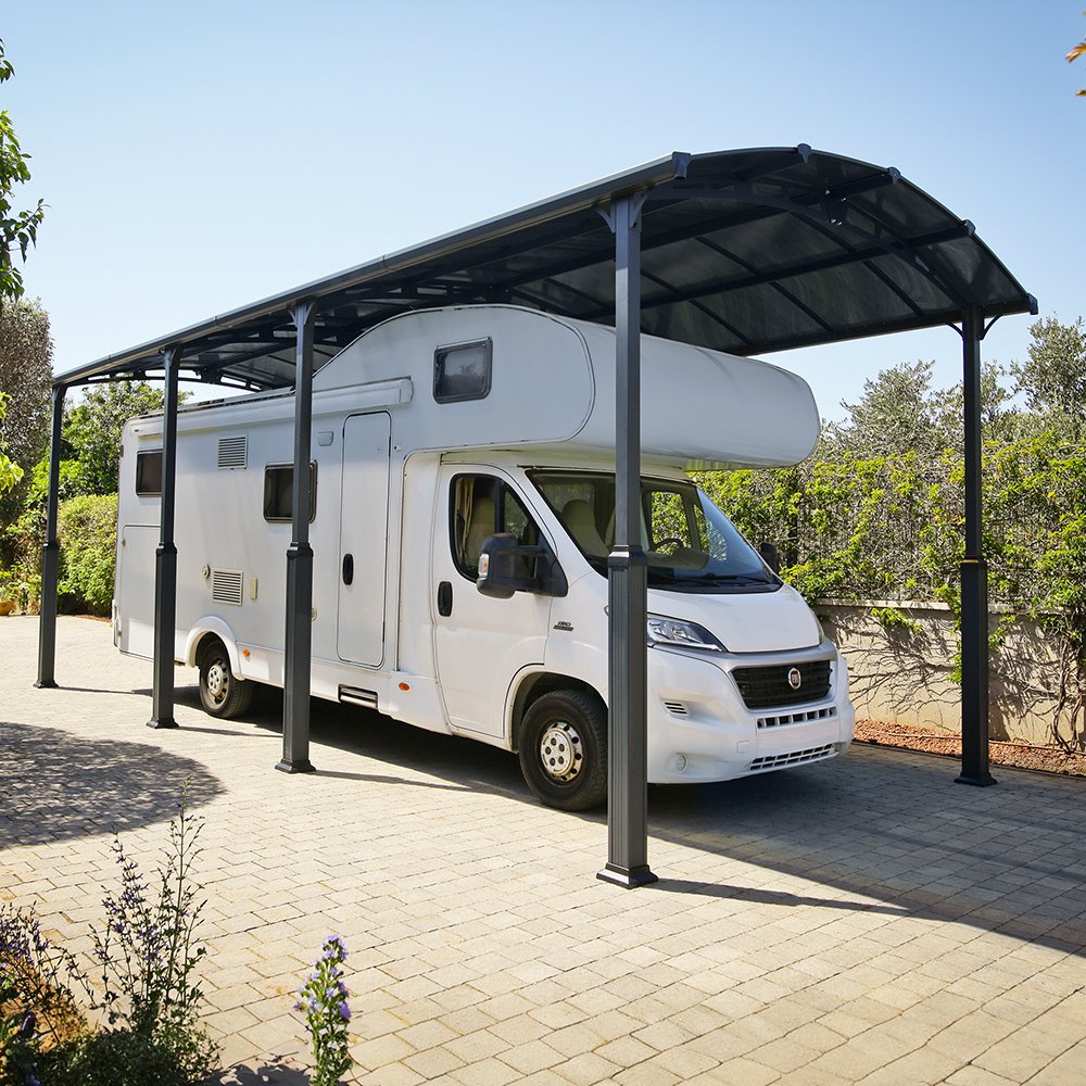 12 x 28 Palram Arcadia Alpine 8500 Carport for Motorhomes