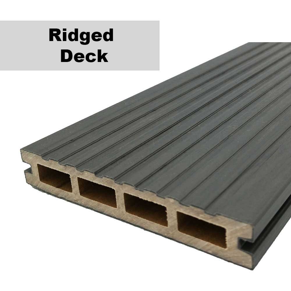 Alchemy Habitat+ Composite Decking Kit in Rydal Grey 3.0m 15 year warranty elbec garden