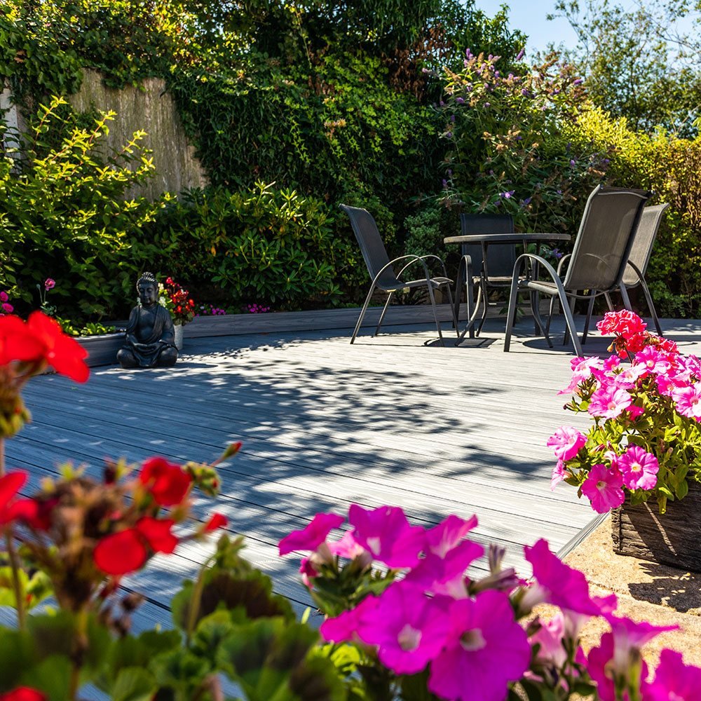 Alchemy Habitat+ Composite Decking Kit in Grizedale 2.4m 15 year