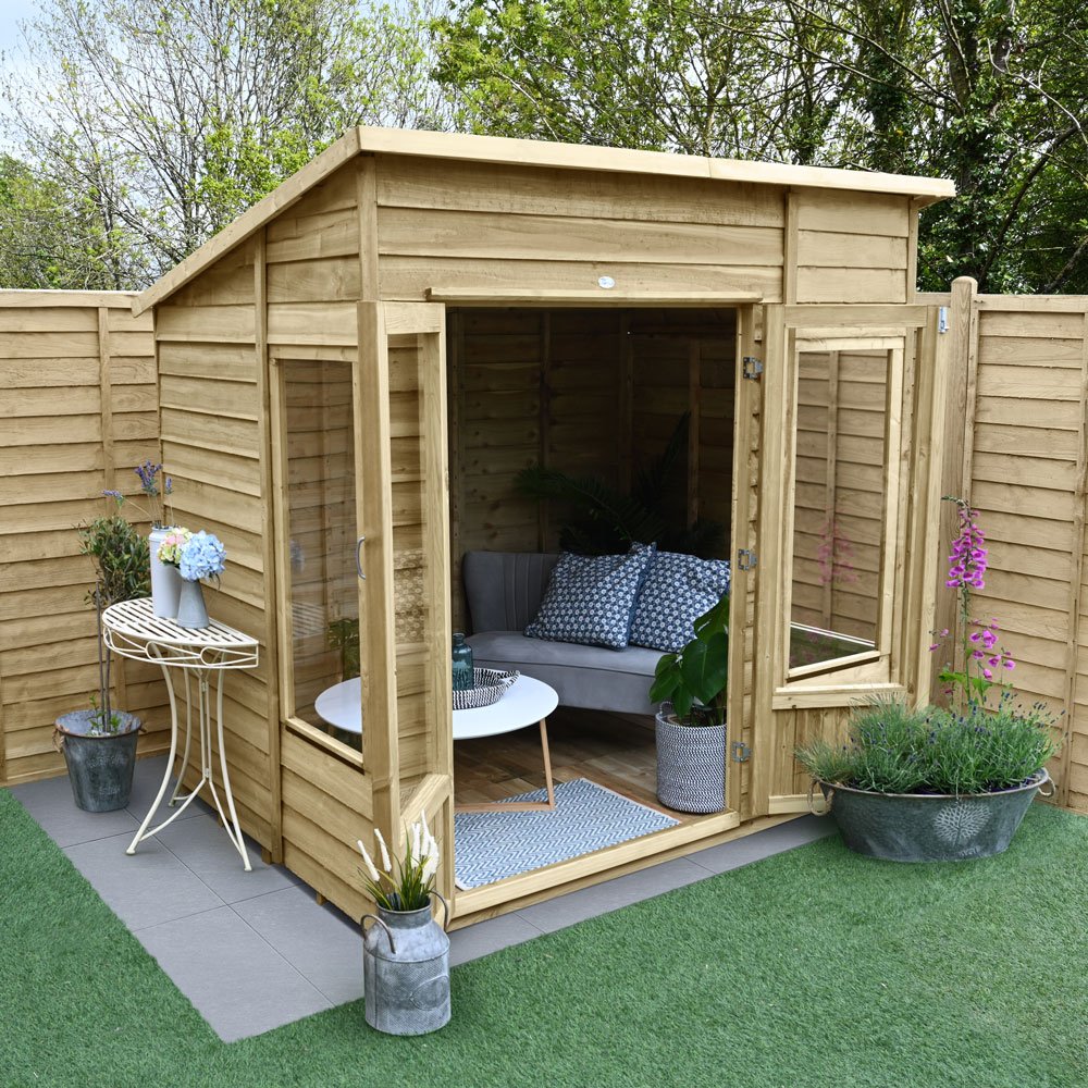 7 x 5 Forest Oakley Summerhouse elbec garden buildings