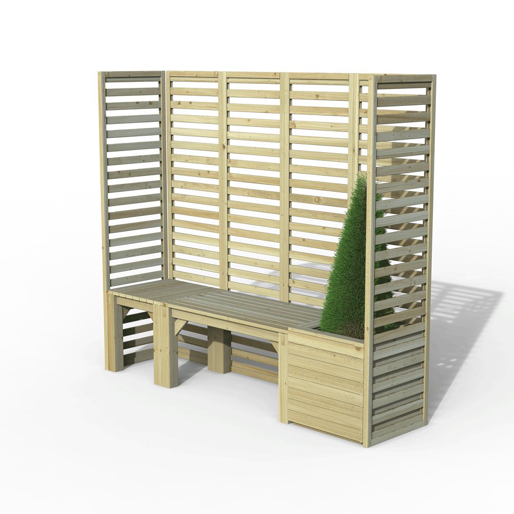 Forest Modular Garden Seating Set Number 2 elbec garden buildings