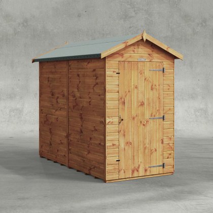 8 x 4 Powersheds Tongue & Groove Windowless Apex Wooden Shed