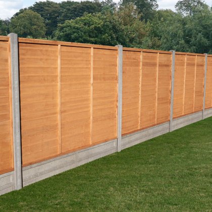 5ft High (1.5m) Forest Heritage Lap Fence Panel 5ft High (1.5m) Forest Heritage Lap Fence Panel
