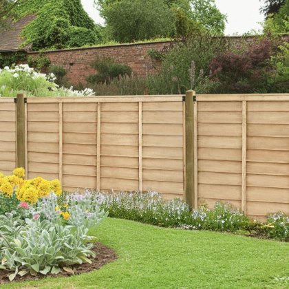 3ft High (0.9m) Forest Signature Lap Fence Panel - Pressure Treated 3ft High (0.9m) Forest Signature Lap Fence Panel - Pressure Treated