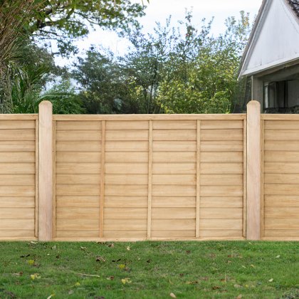 4ft High (1.2m) Forest Signature Lap Fence Panel - Pressure Treated 4ft High (1.2m) Forest Signature Lap Fence Panel - Pressure Treated