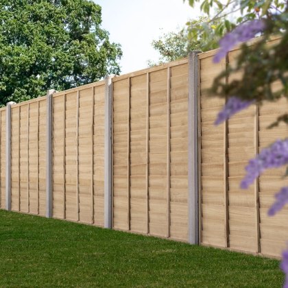 5ft High (1.5m) Forest Signature Lap Fence Panel - Pressure Treated 5ft High (1.5m) Forest Signature Lap Fence Panel - Pressure Treated