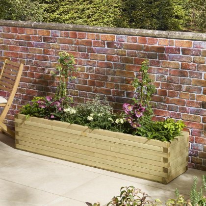 7 x 1'4 Rowlinson Premier Patio Trough Planter (2m x 0.4m)