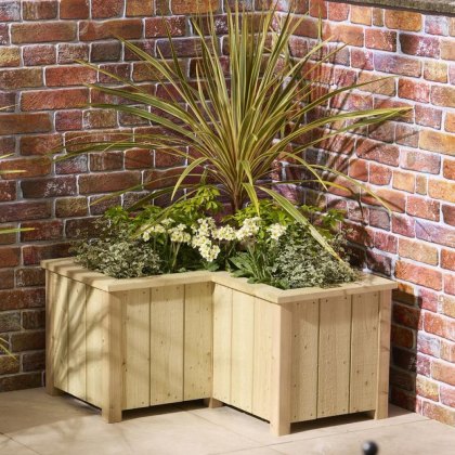 2 x 2 Rowlinson Signature Heritage Corner Planter (0.8m x 0.8m)