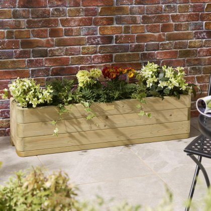 4 x 1 Rowlinson Marberry Trough Planter (1.2m x 0.3m)