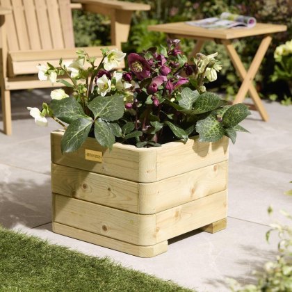 1'4 x 1'4 Rowlinson Marberry Square Planter (0.4m x 0.4m)