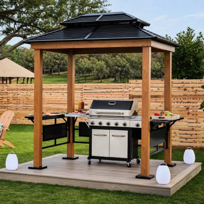 8 x 6 Rowlinson Sojag Maui BBQ Shelter