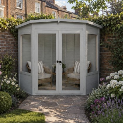 6 x 6 Shire Ramsey Corner Summerhouse