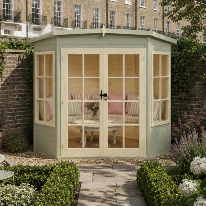 6 x 6 Shire Hampton Corner Summerhouse