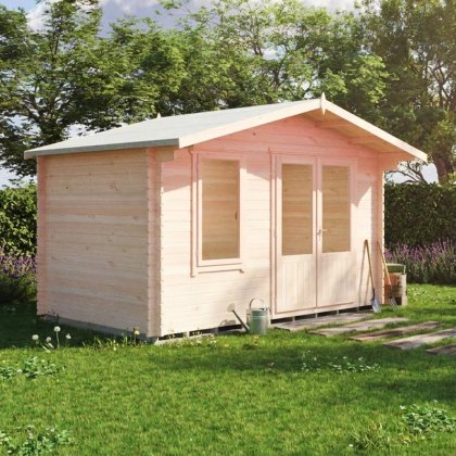 13 x 8G Shire Berryfield Log Cabin in 19mm Logs 13 x 8G Shire Berryfield Log Cabin in 19mm Logs