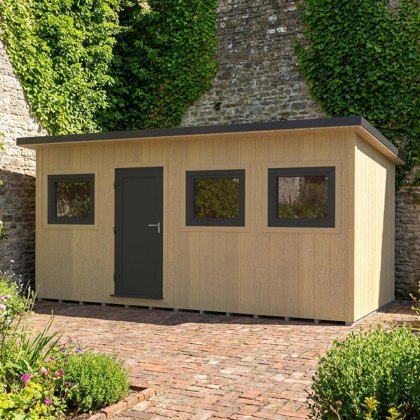 16 x 8 Shire Fortis Insulated Workspace & Garden Office 16 x 8 Shire Fortis Insulated Workspace & Garden Office